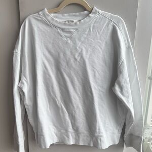 Vince White Sweatshirt